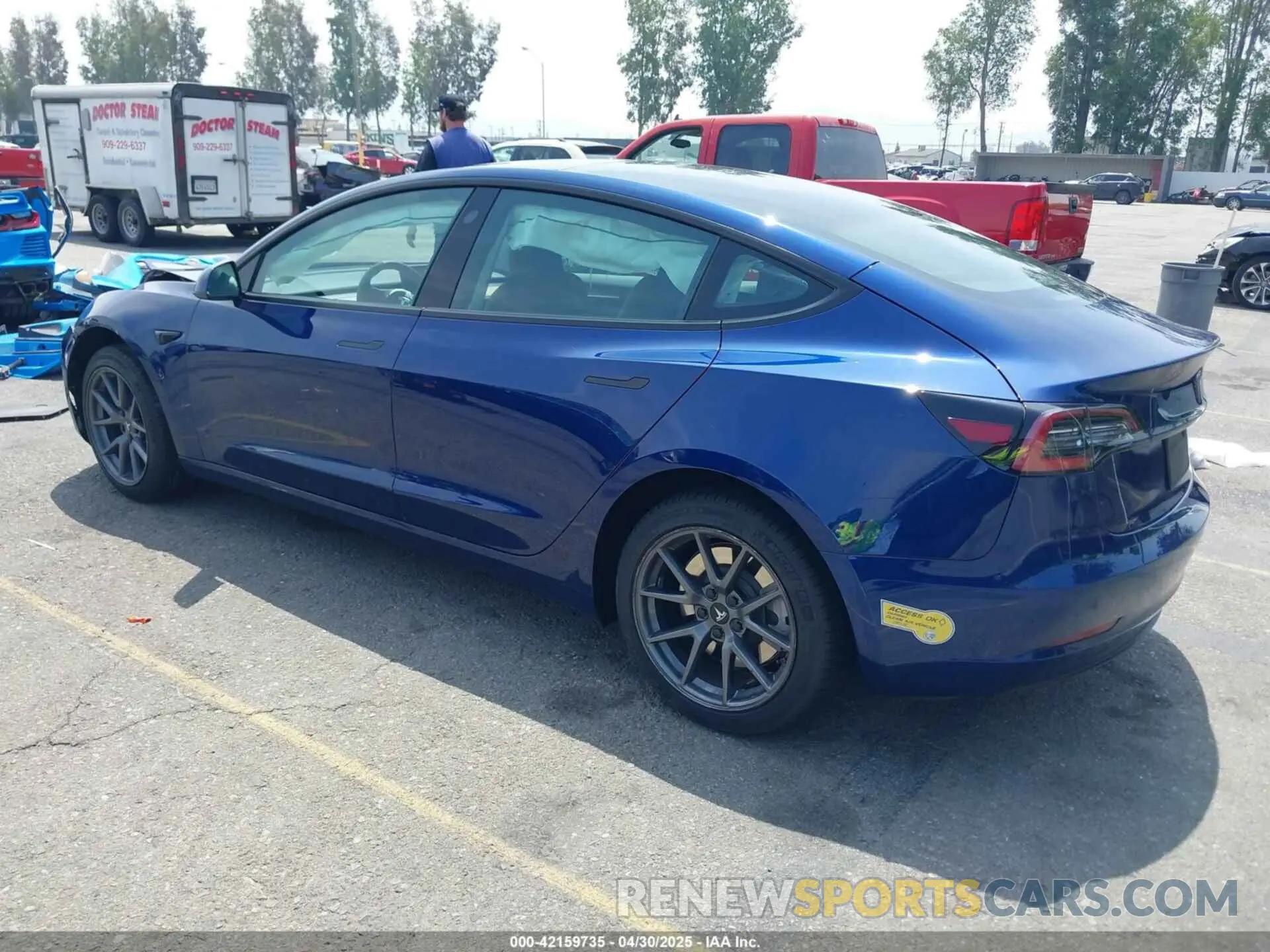 3 Фотография поврежденного автомобиля 5YJ3E1EA6NF362512 TESLA MODEL 3 2022