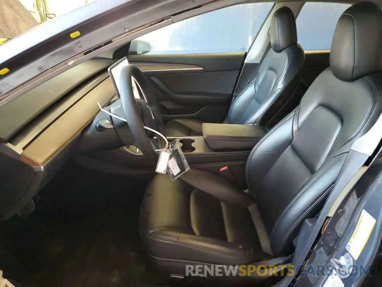 7 Photograph of a damaged car 5YJ3E1EA6NF371758 TESLA MODEL 3 2022