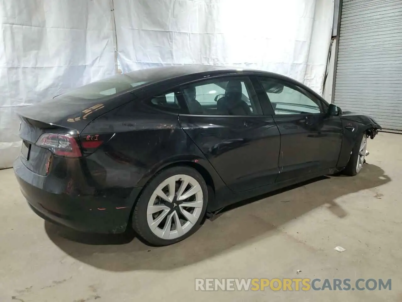 3 Фотография поврежденного автомобиля 5YJ3E1EA6NF372067 TESLA MODEL 3 2022