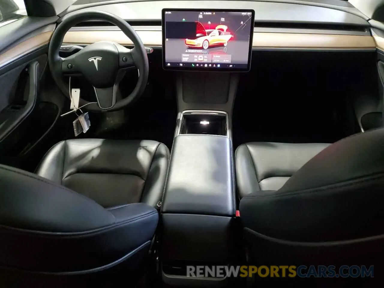 8 Фотография поврежденного автомобиля 5YJ3E1EA6NF372067 TESLA MODEL 3 2022
