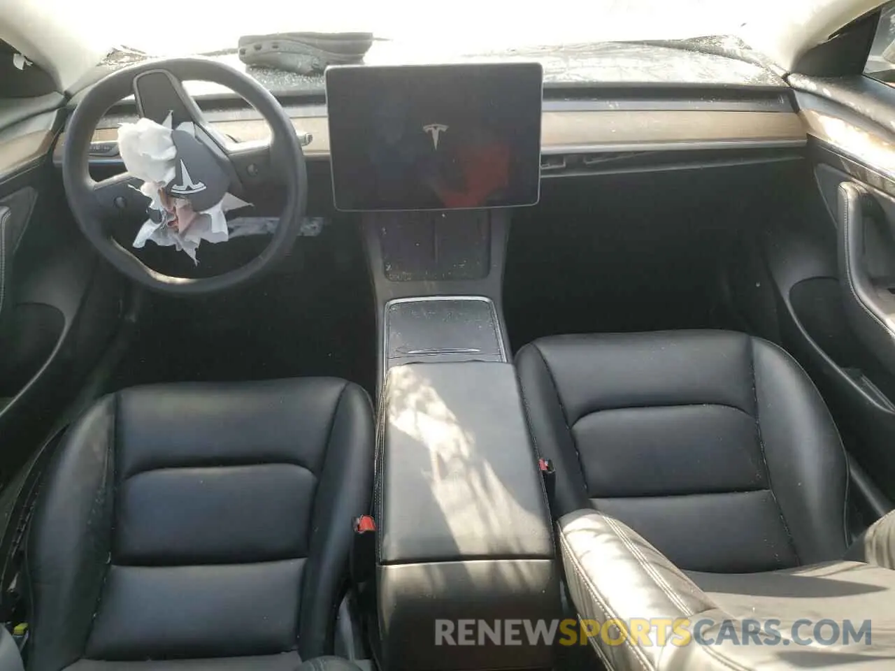 8 Photograph of a damaged car 5YJ3E1EA7NF121994 TESLA MODEL 3 2022