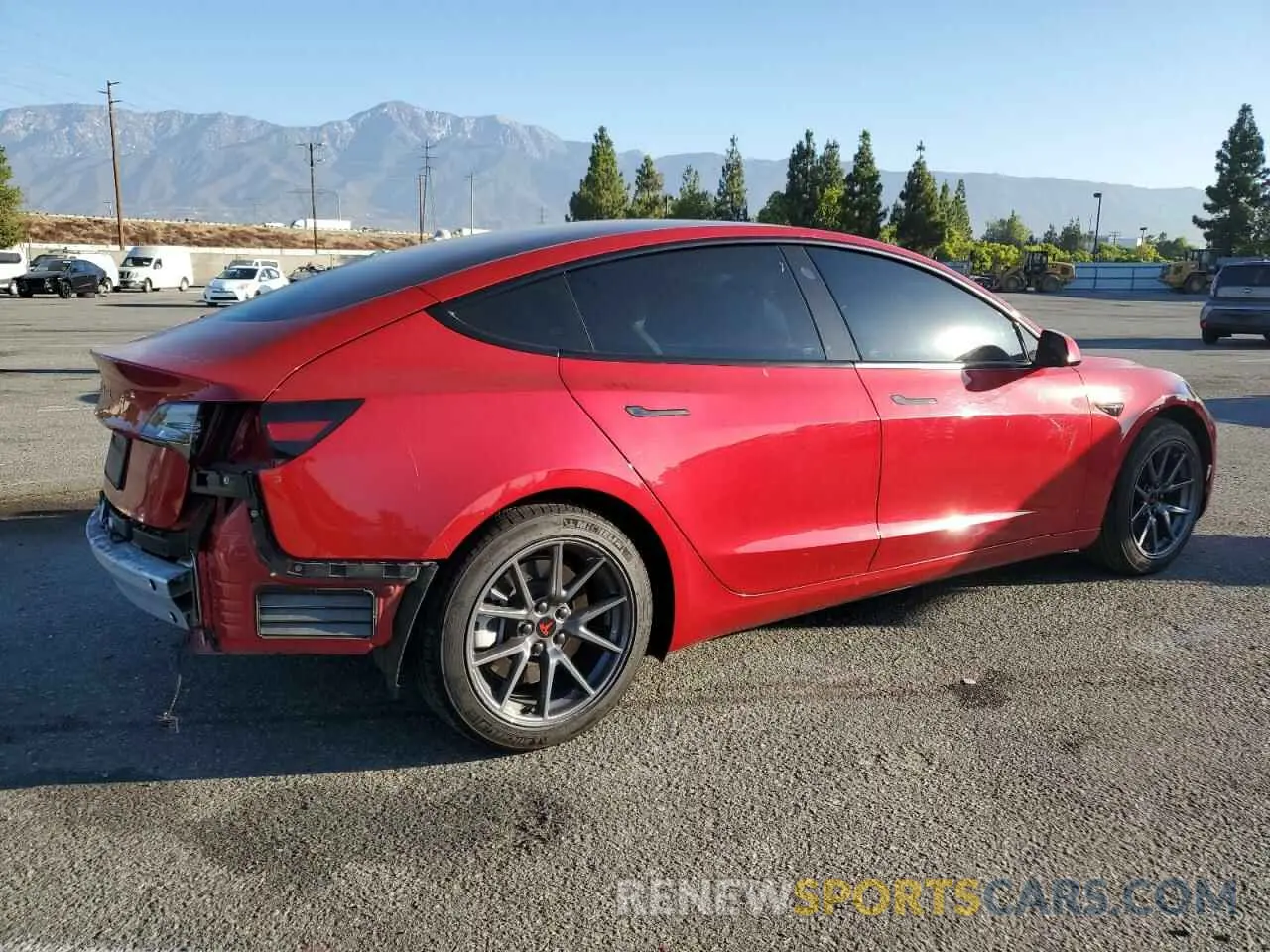 3 Фотография поврежденного автомобиля 5YJ3E1EA7NF132574 TESLA MODEL 3 2022
