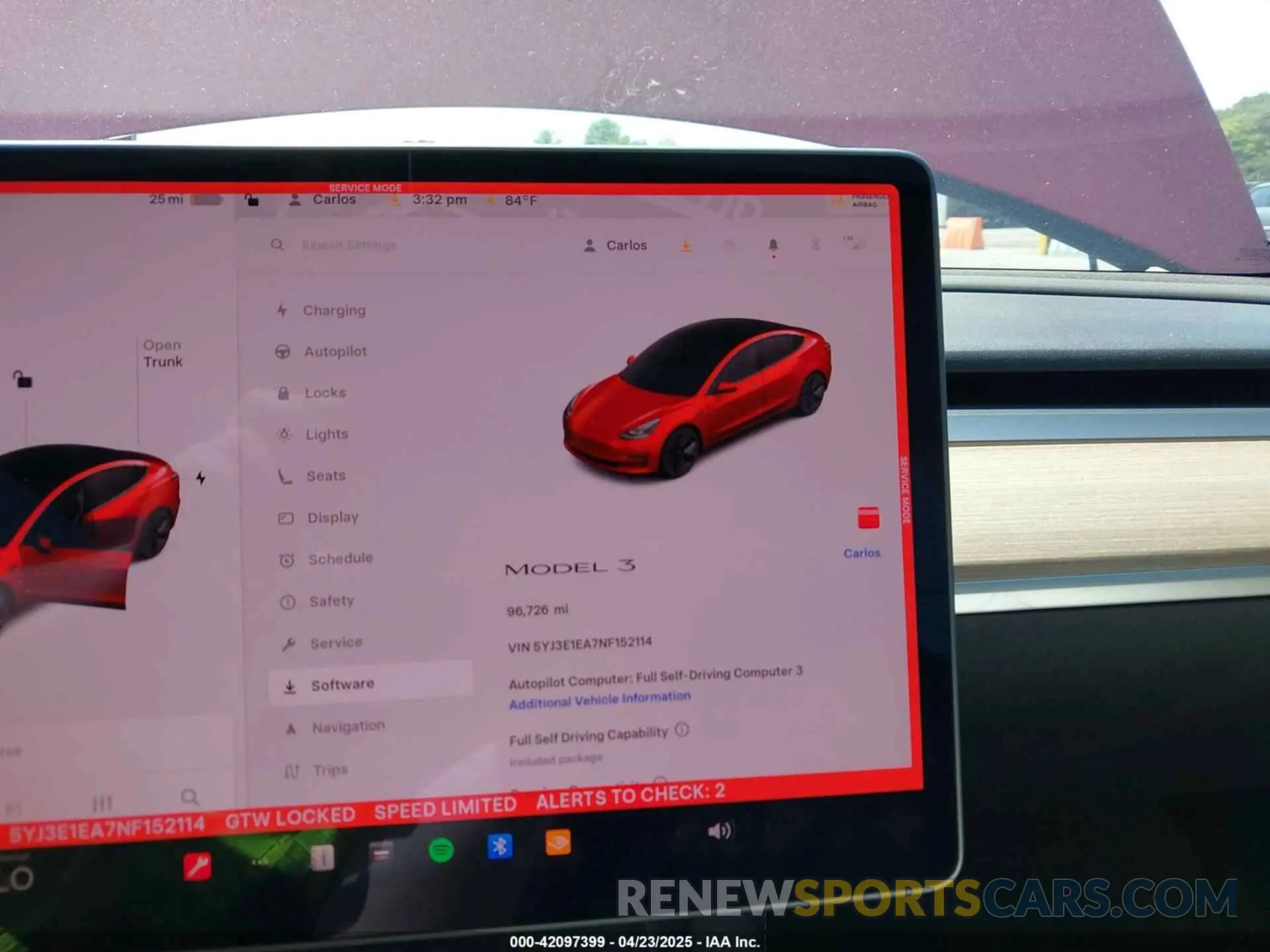 18 Фотография поврежденного автомобиля 5YJ3E1EA7NF152114 TESLA MODEL 3 2022