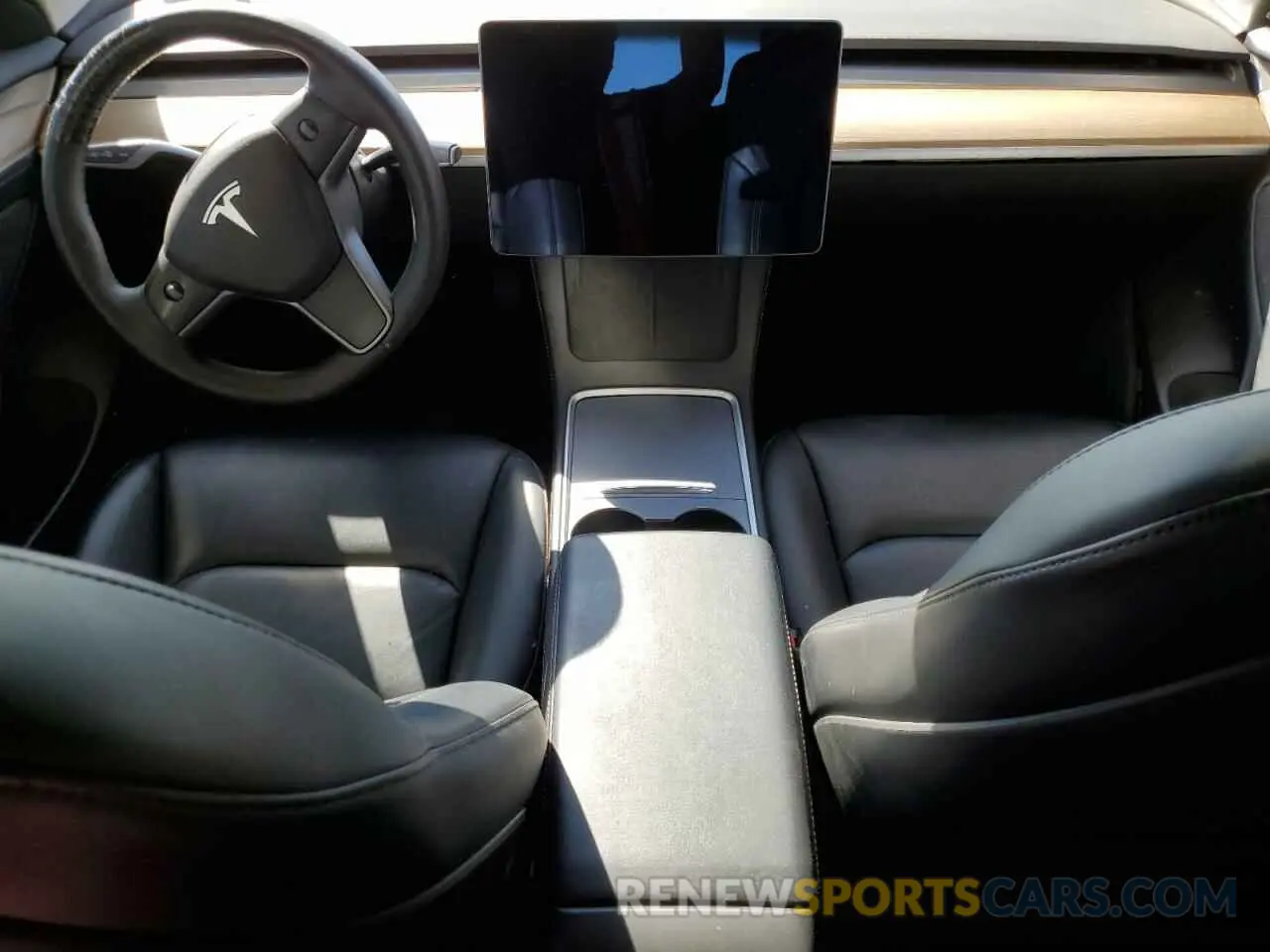 8 Фотография поврежденного автомобиля 5YJ3E1EA7NF186831 TESLA MODEL 3 2022