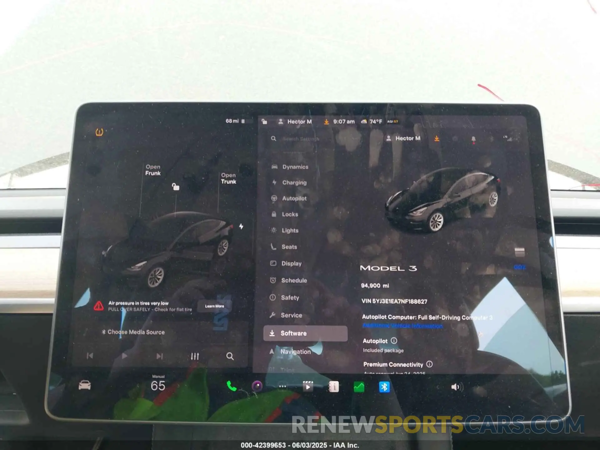 7 Photograph of a damaged car 5YJ3E1EA7NF188627 TESLA MODEL 3 2022