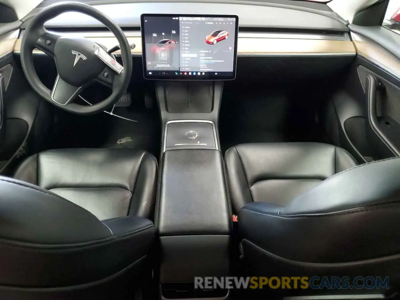 8 Фотография поврежденного автомобиля 5YJ3E1EA7NF188899 TESLA MODEL 3 2022