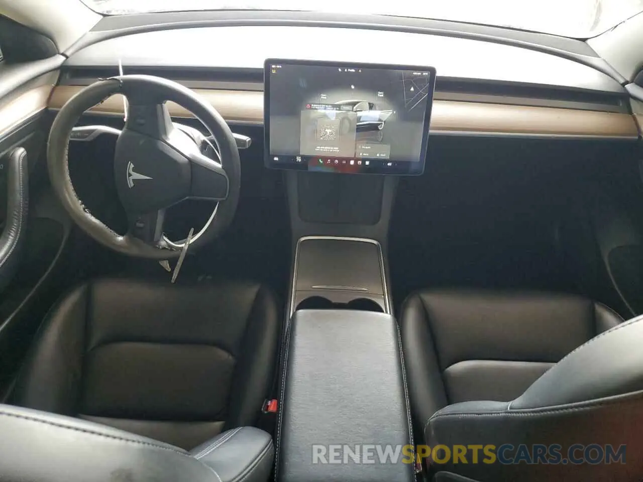 8 Фотография поврежденного автомобиля 5YJ3E1EA7NF189583 TESLA MODEL 3 2022