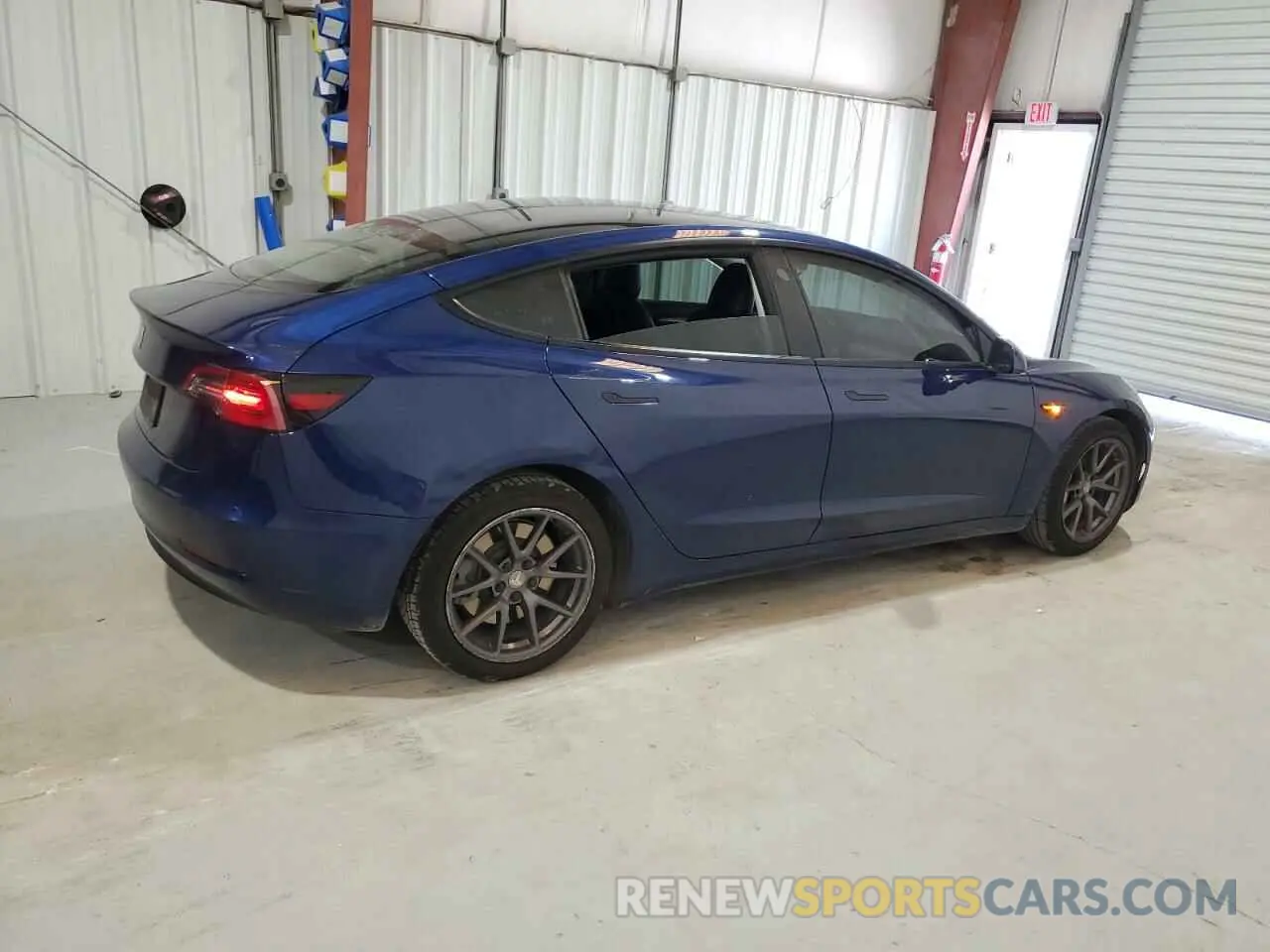 3 Фотография поврежденного автомобиля 5YJ3E1EA7NF189955 TESLA MODEL 3 2022