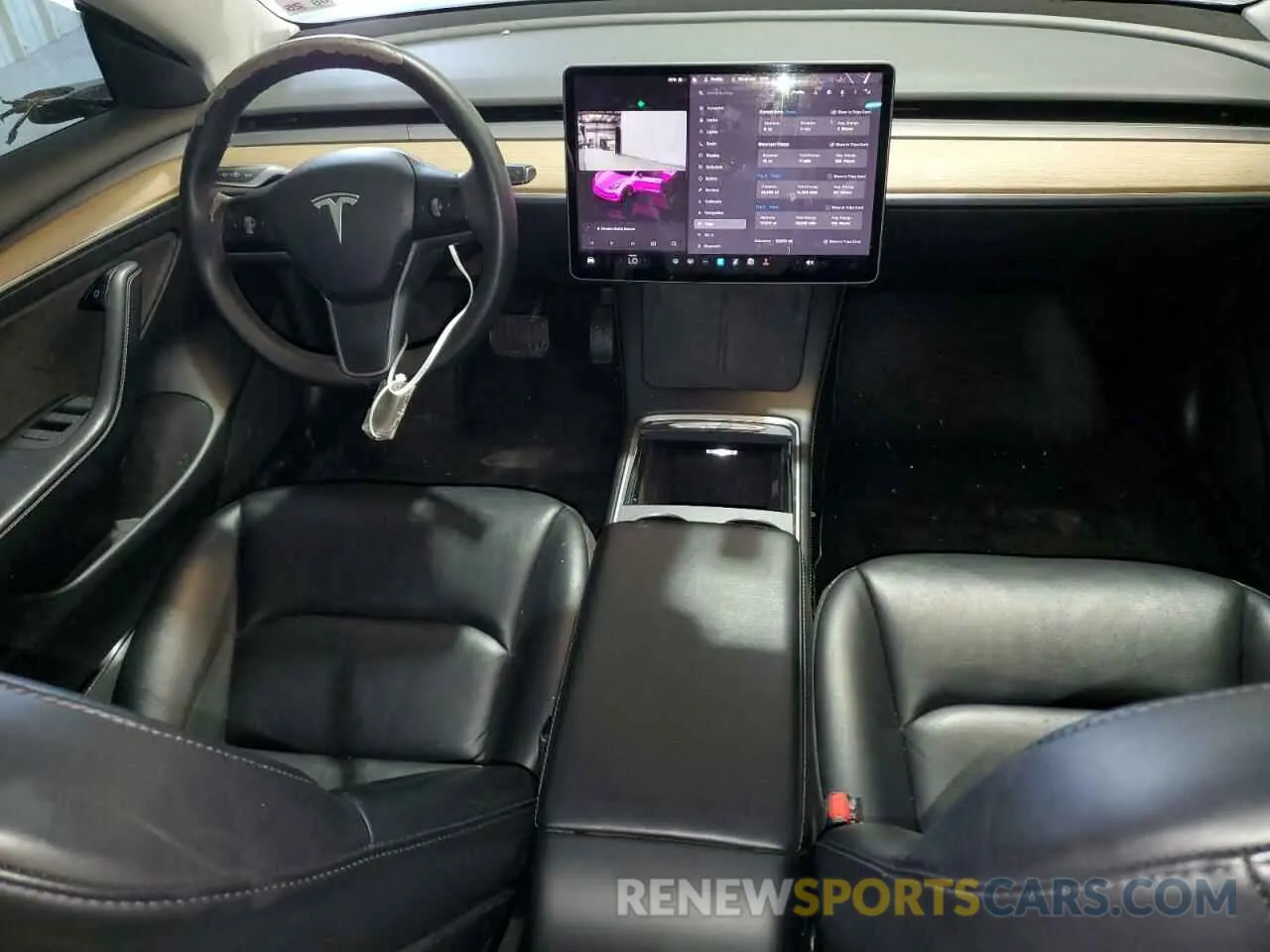 8 Фотография поврежденного автомобиля 5YJ3E1EA7NF189955 TESLA MODEL 3 2022