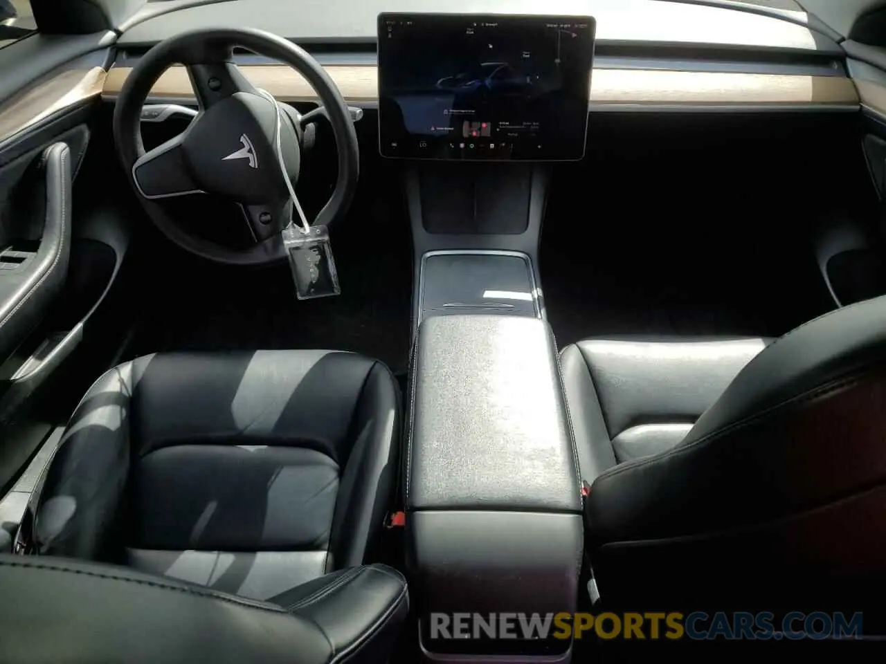 8 Фотография поврежденного автомобиля 5YJ3E1EA7NF190555 TESLA MODEL 3 2022