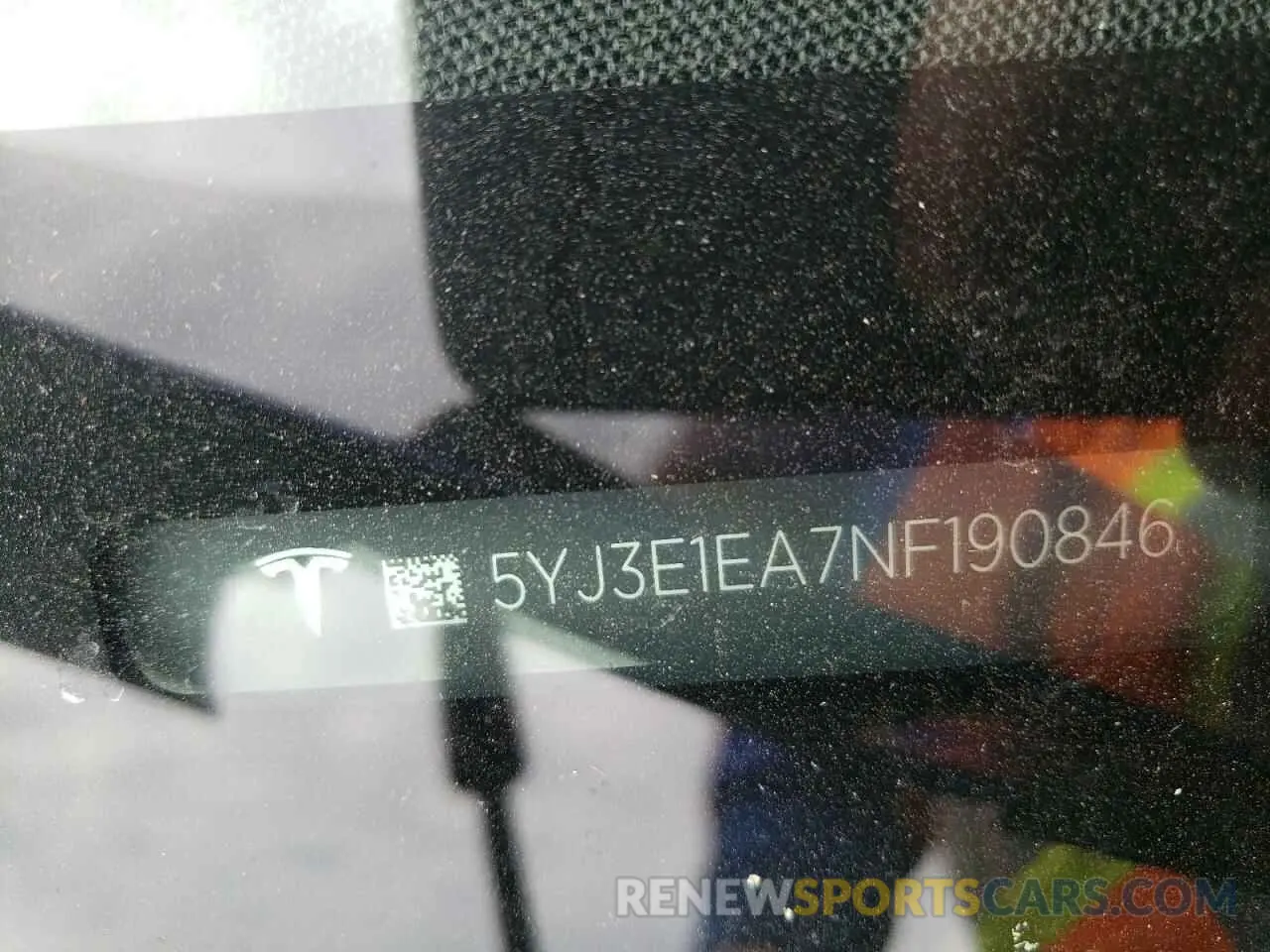 10 Фотография поврежденного автомобиля 5YJ3E1EA7NF190846 TESLA MODEL 3 2022