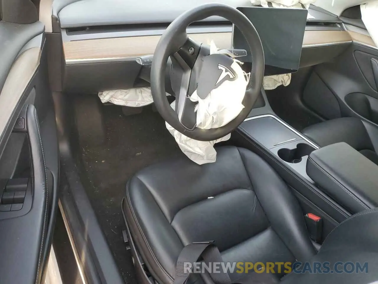 8 Photograph of a damaged car 5YJ3E1EA7NF191902 TESLA MODEL 3 2022