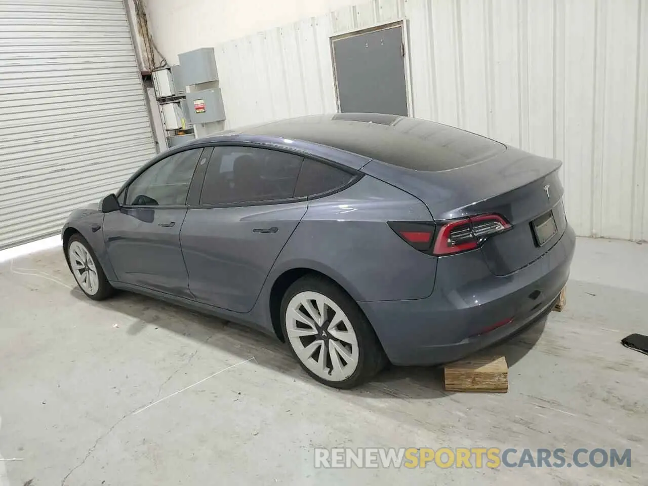 2 Фотография поврежденного автомобиля 5YJ3E1EA7NF289487 TESLA MODEL 3 2022