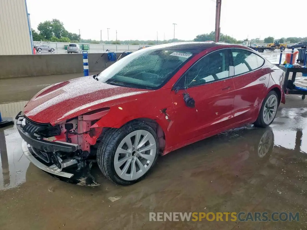 1 Фотография поврежденного автомобиля 5YJ3E1EA7NF289960 TESLA MODEL 3 2022