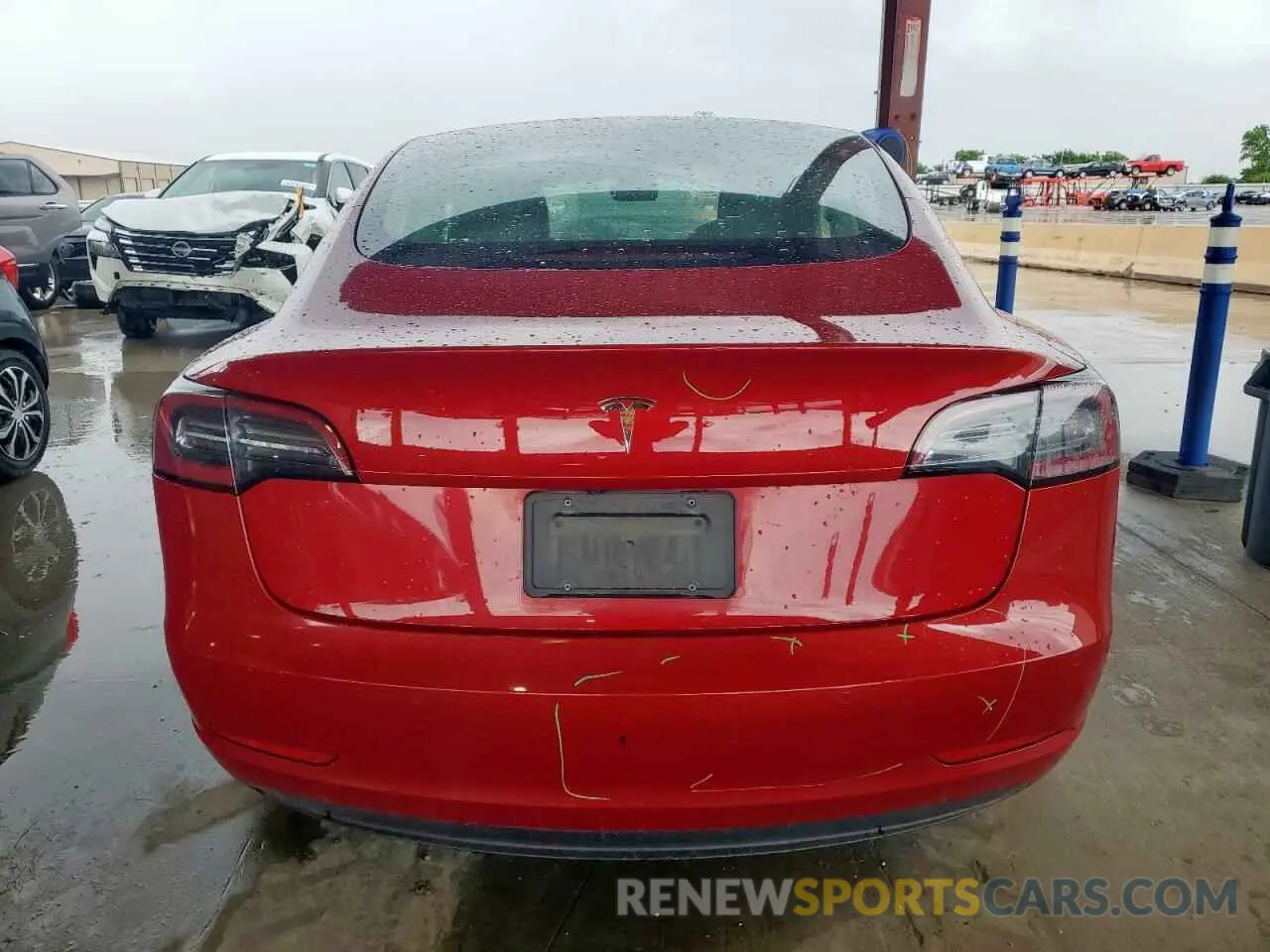 6 Фотография поврежденного автомобиля 5YJ3E1EA7NF289960 TESLA MODEL 3 2022