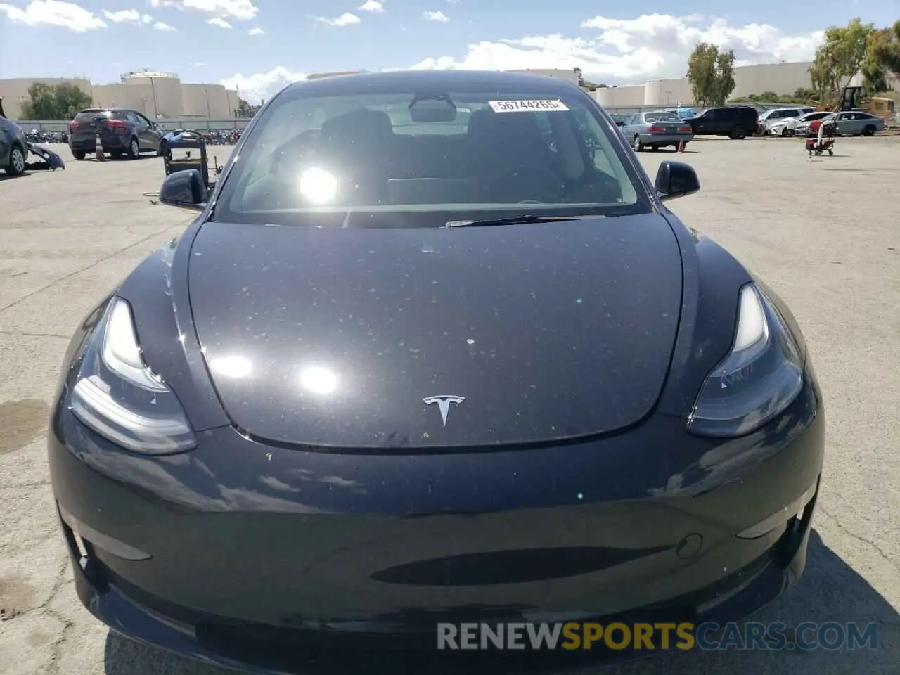 5 Photograph of a damaged car 5YJ3E1EA7NF301895 TESLA MODEL 3 2022