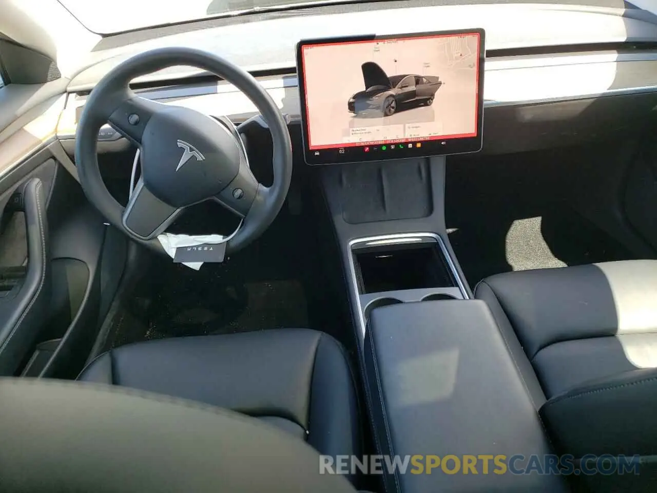 8 Photograph of a damaged car 5YJ3E1EA7NF301895 TESLA MODEL 3 2022