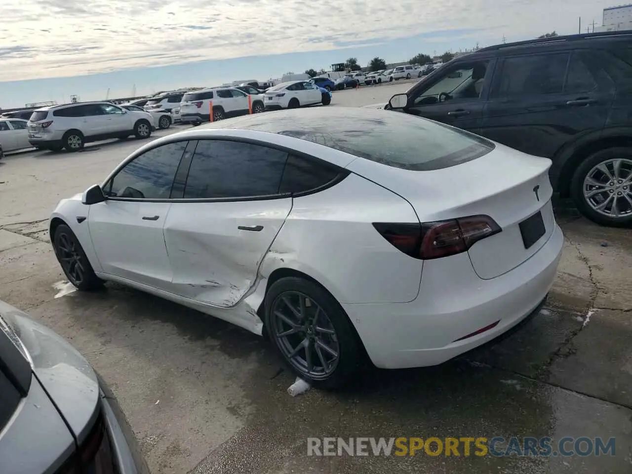 2 Фотография поврежденного автомобиля 5YJ3E1EA7NF314128 TESLA MODEL 3 2022
