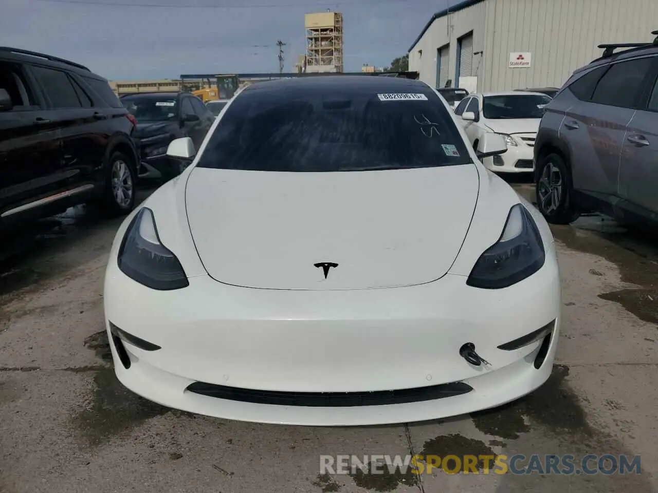 5 Фотография поврежденного автомобиля 5YJ3E1EA7NF314128 TESLA MODEL 3 2022