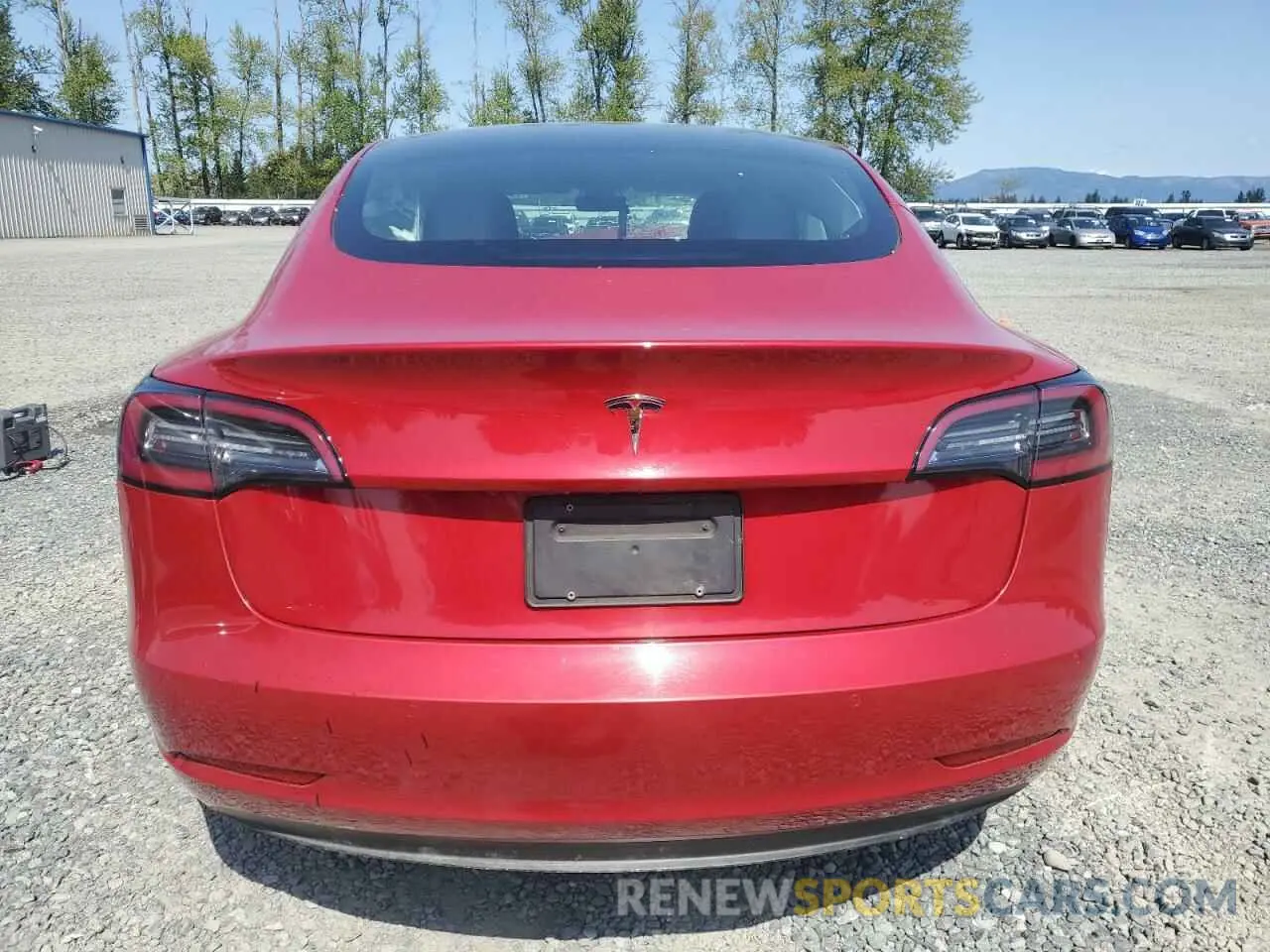 6 Photograph of a damaged car 5YJ3E1EA7NF369811 TESLA MODEL 3 2022