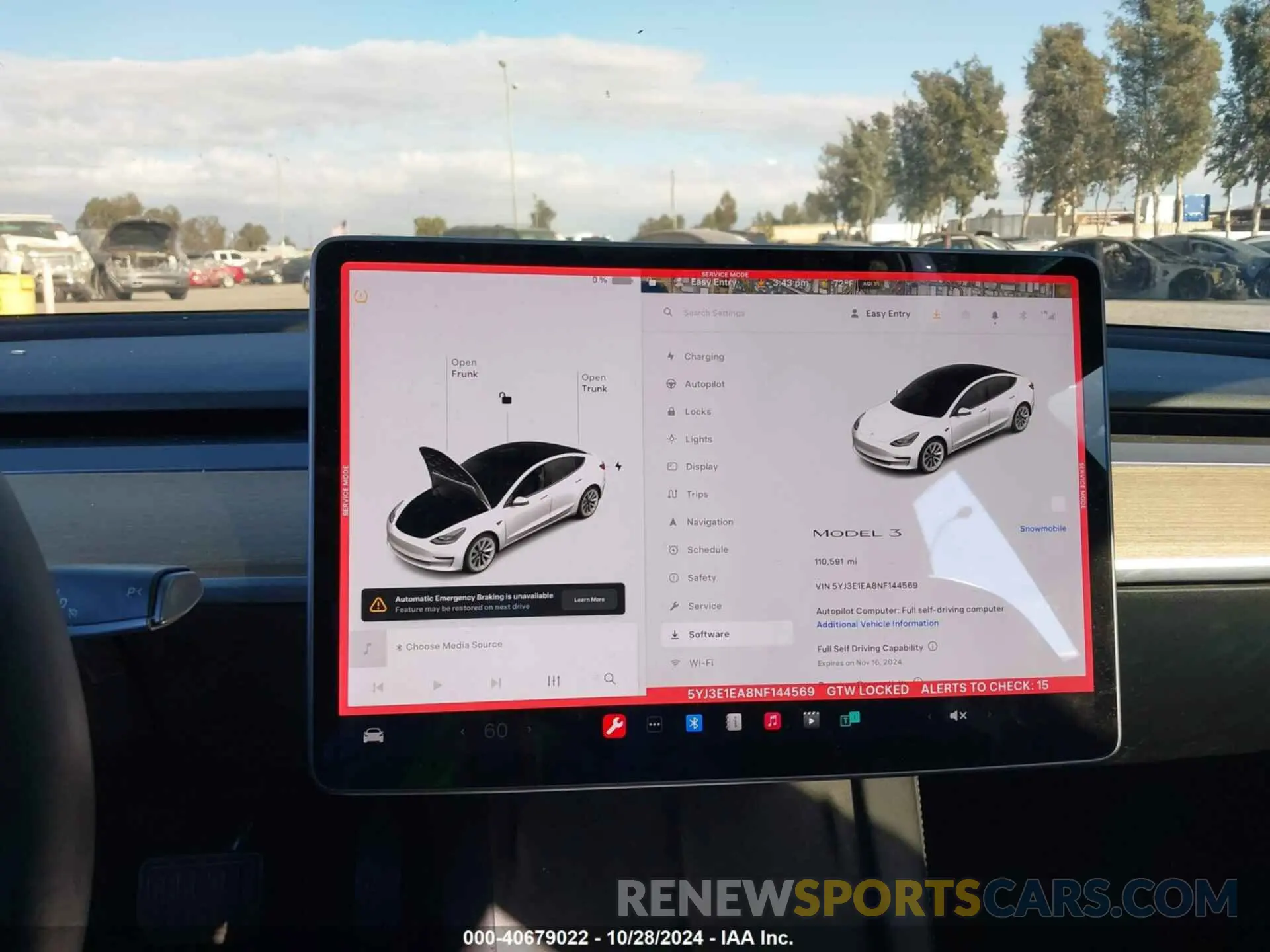 18 Photograph of a damaged car 5YJ3E1EA8NF144569 TESLA MODEL 3 2022