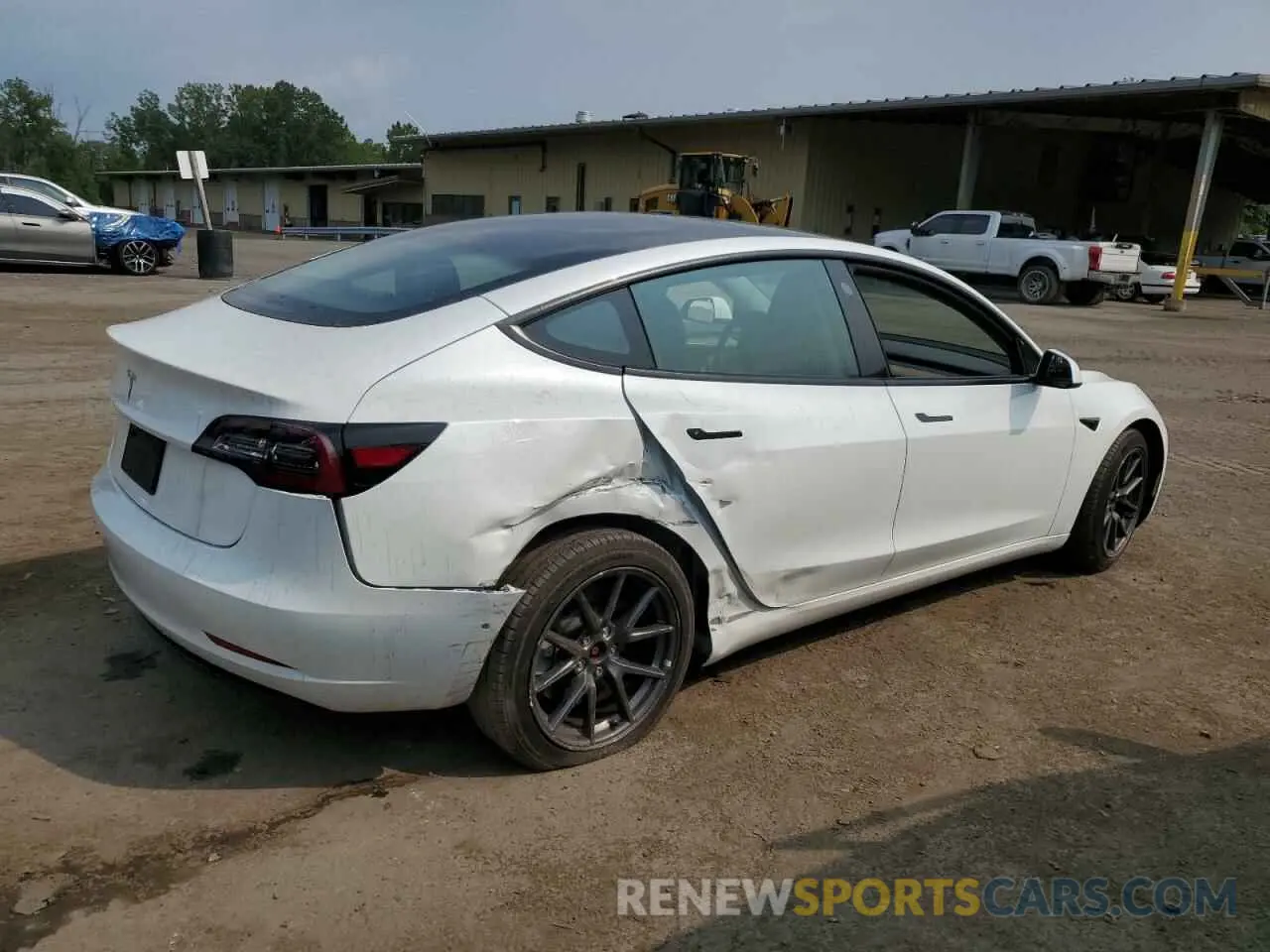 3 Фотография поврежденного автомобиля 5YJ3E1EA8NF156978 TESLA MODEL 3 2022