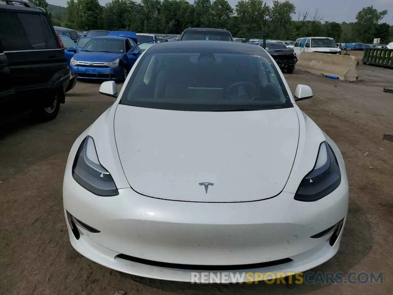 5 Фотография поврежденного автомобиля 5YJ3E1EA8NF156978 TESLA MODEL 3 2022