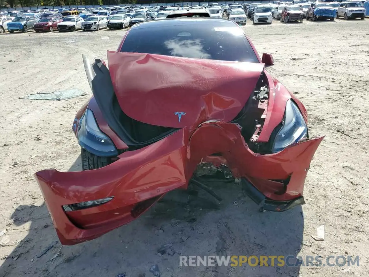 5 Photograph of a damaged car 5YJ3E1EA8NF186692 TESLA MODEL 3 2022