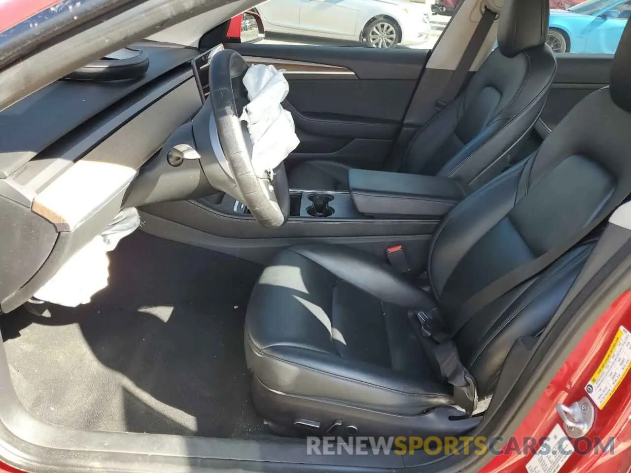 7 Photograph of a damaged car 5YJ3E1EA8NF186692 TESLA MODEL 3 2022