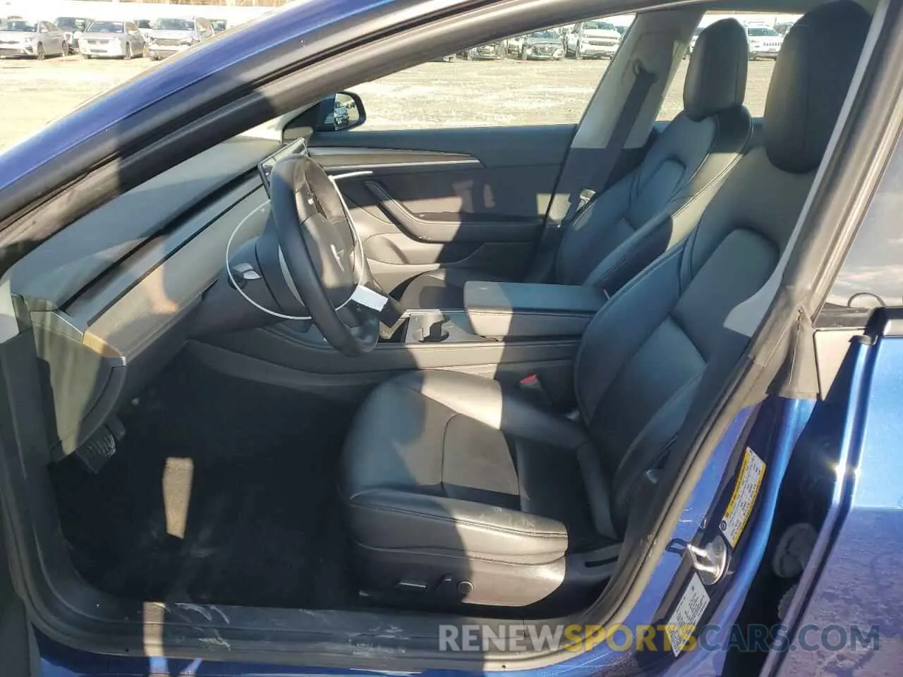 7 Photograph of a damaged car 5YJ3E1EA8NF186871 TESLA MODEL 3 2022