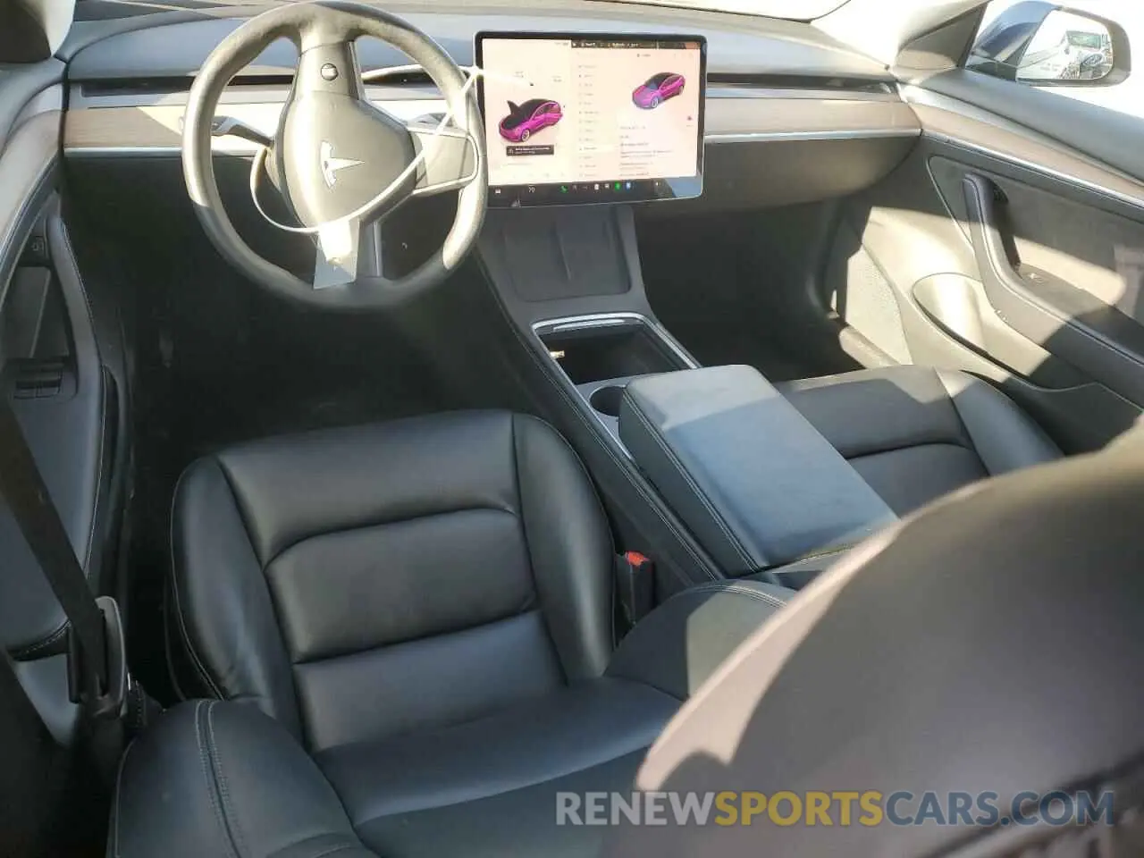 8 Photograph of a damaged car 5YJ3E1EA8NF186871 TESLA MODEL 3 2022