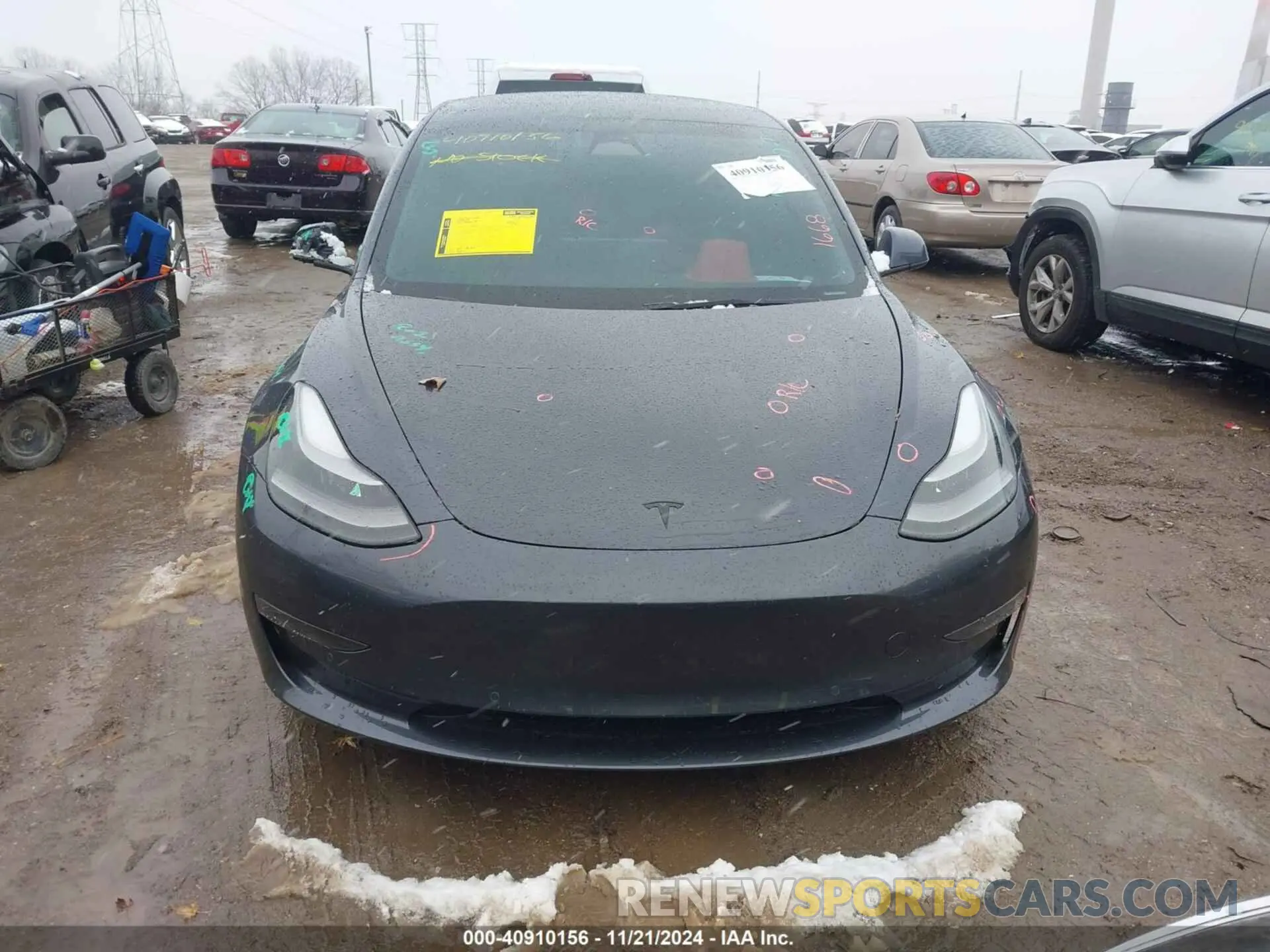 13 Фотография поврежденного автомобиля 5YJ3E1EA8NF188684 TESLA MODEL 3 2022