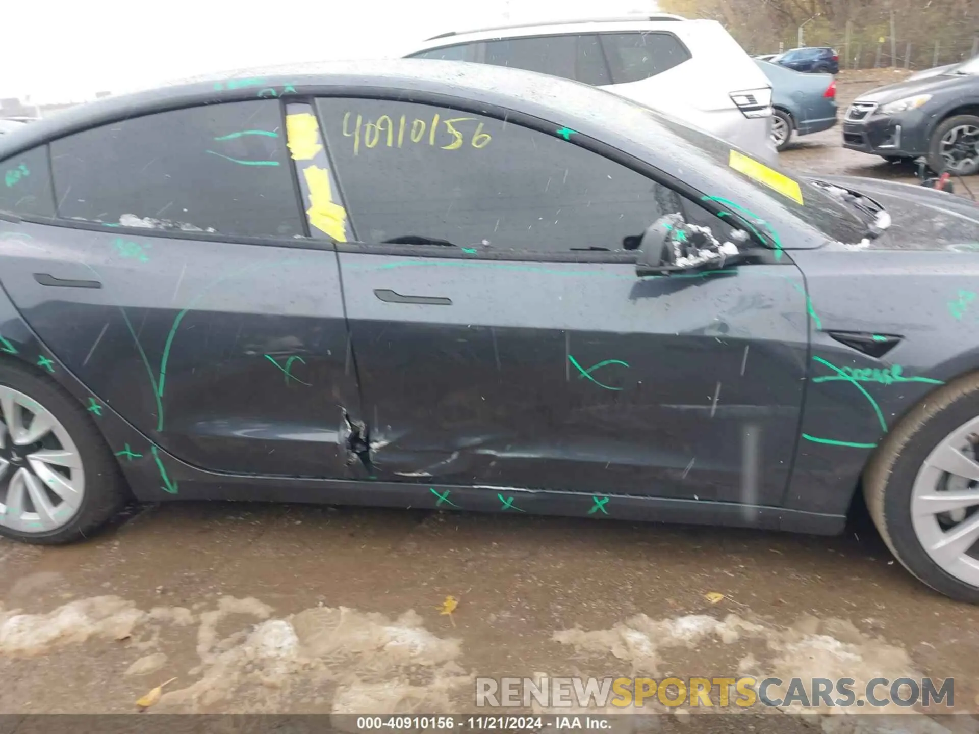 14 Фотография поврежденного автомобиля 5YJ3E1EA8NF188684 TESLA MODEL 3 2022