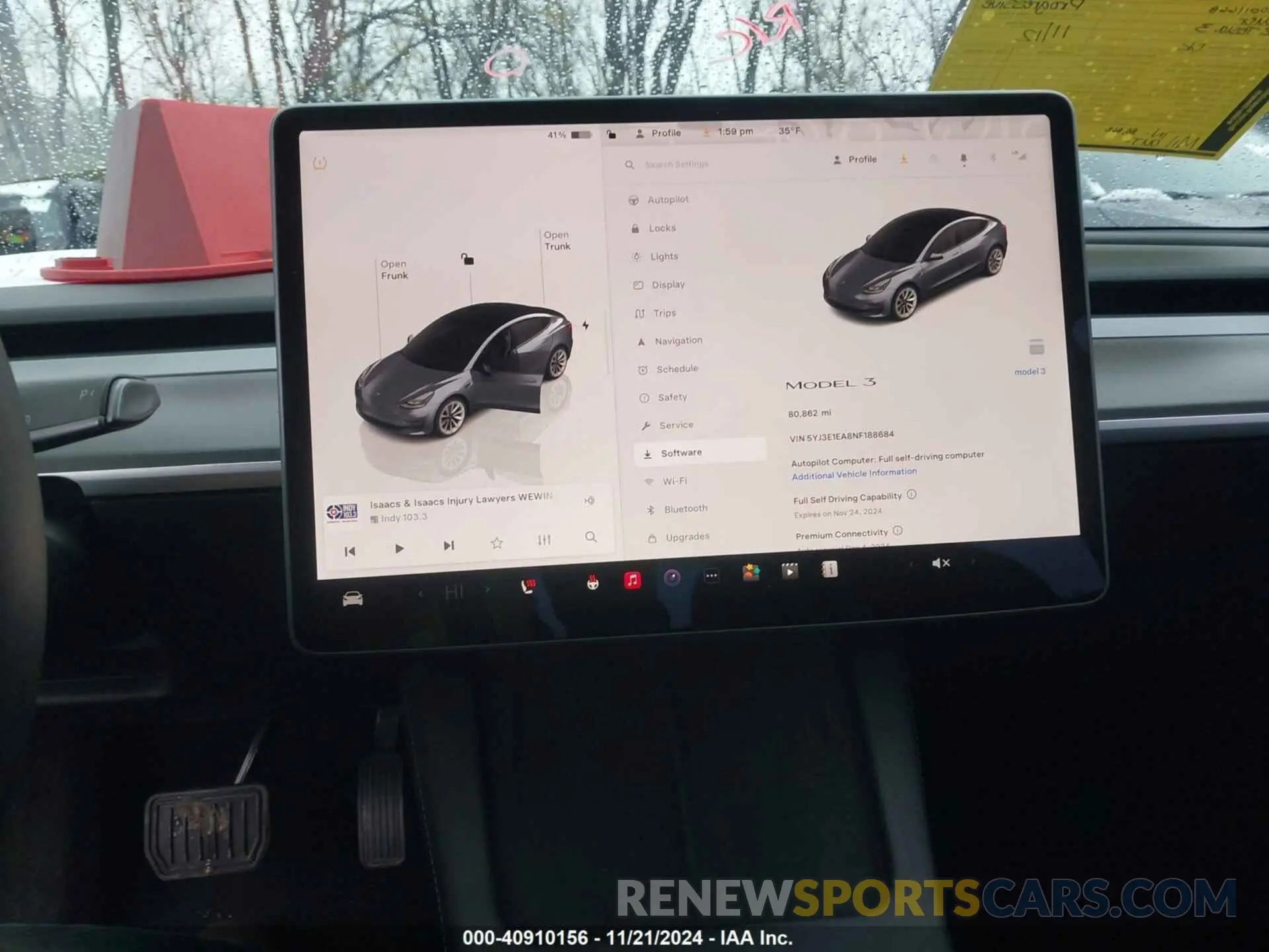 19 Фотография поврежденного автомобиля 5YJ3E1EA8NF188684 TESLA MODEL 3 2022