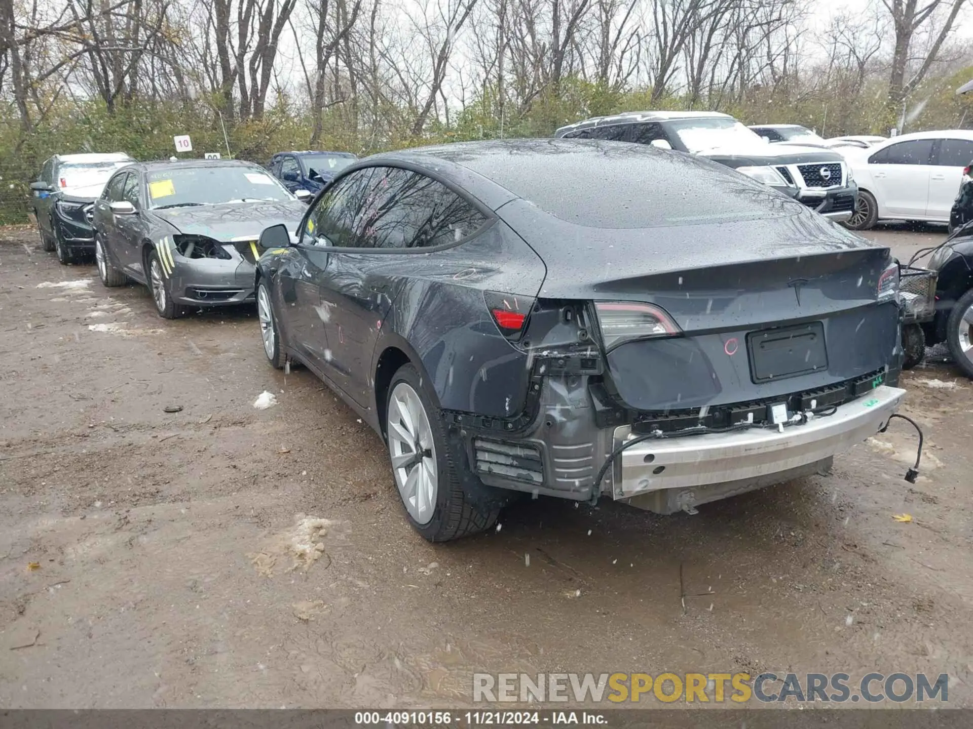 3 Фотография поврежденного автомобиля 5YJ3E1EA8NF188684 TESLA MODEL 3 2022