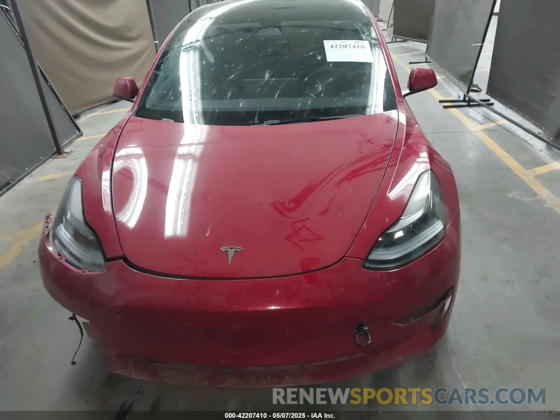 11 Photograph of a damaged car 5YJ3E1EA8NF188927 TESLA MODEL 3 2022