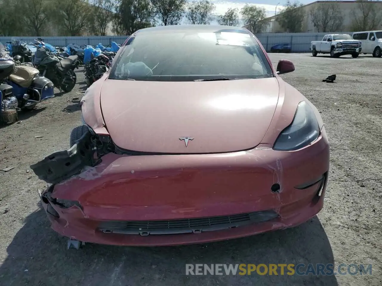 5 Фотография поврежденного автомобиля 5YJ3E1EA8NF191293 TESLA MODEL 3 2022