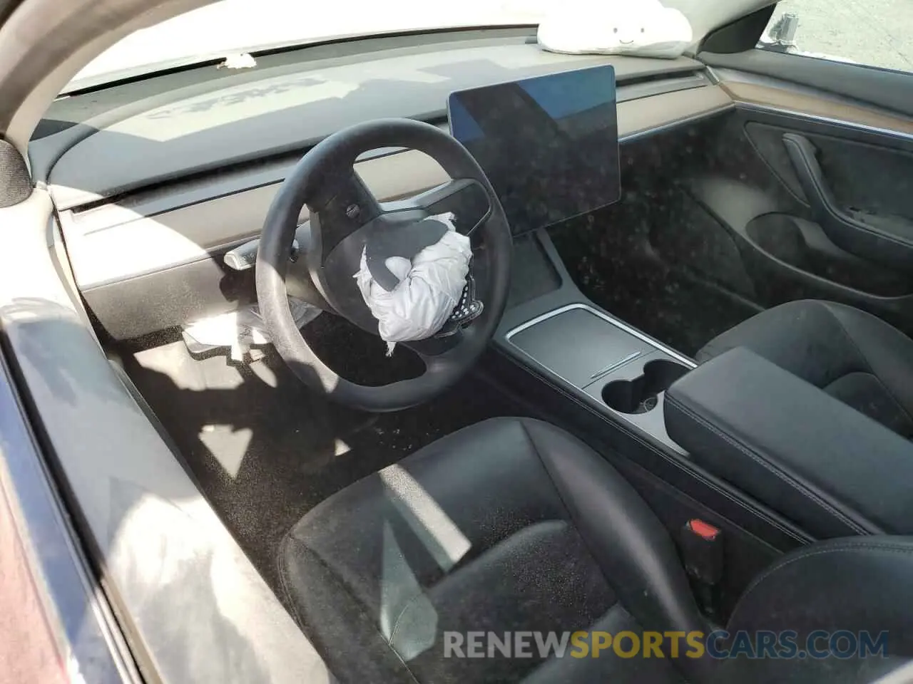 8 Фотография поврежденного автомобиля 5YJ3E1EA8NF191293 TESLA MODEL 3 2022