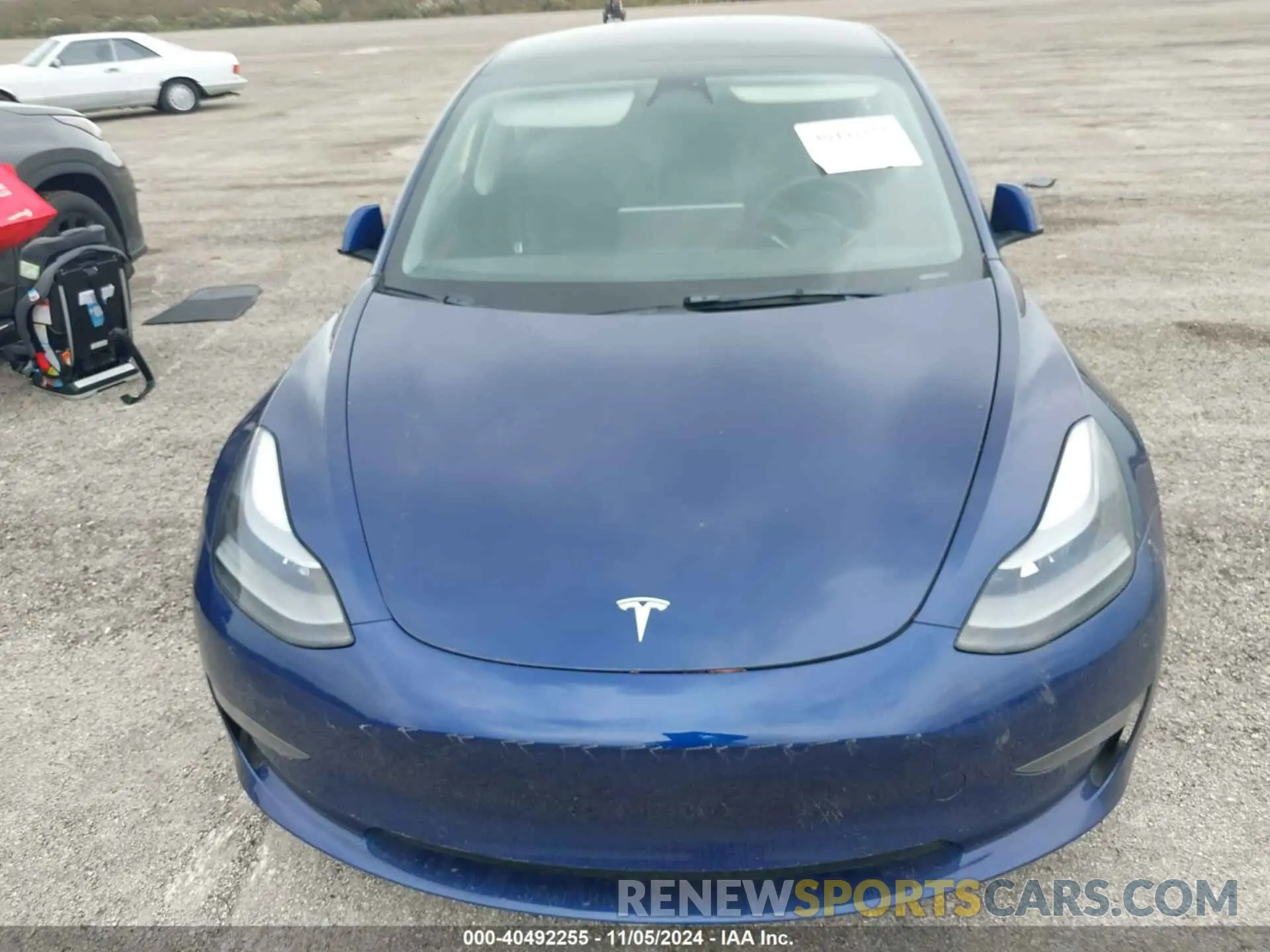 6 Photograph of a damaged car 5YJ3E1EA8NF192153 TESLA MODEL 3 2022