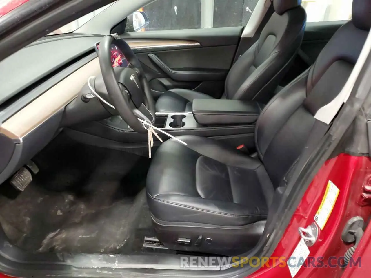 7 Photograph of a damaged car 5YJ3E1EA8NF304871 TESLA MODEL 3 2022