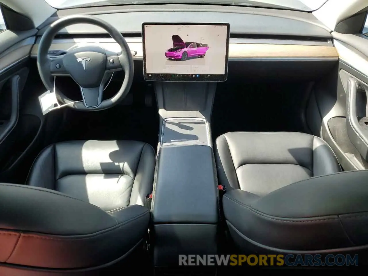 8 Photograph of a damaged car 5YJ3E1EA8NF331990 TESLA MODEL 3 2022