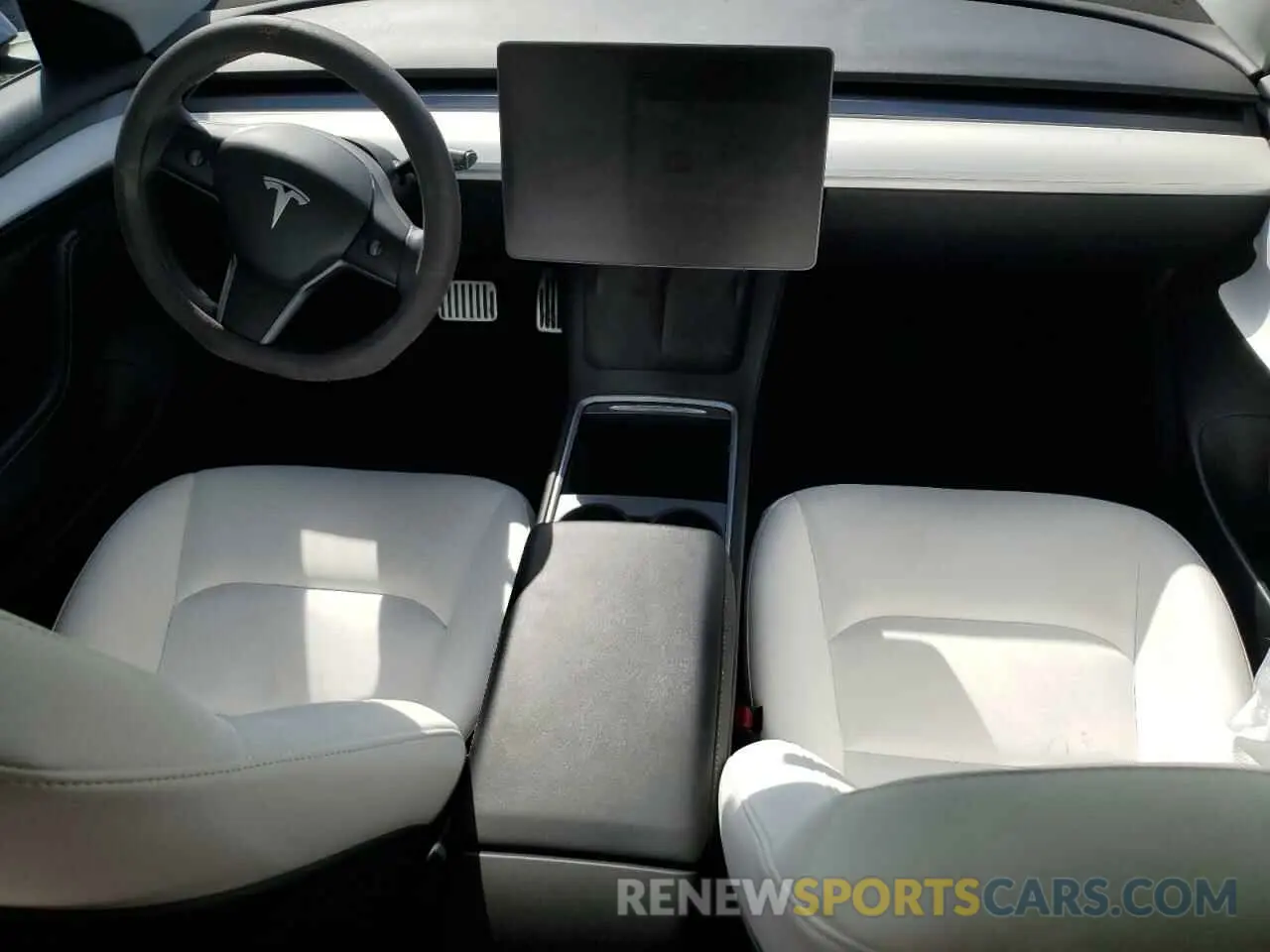8 Photograph of a damaged car 5YJ3E1EA8NF348174 TESLA MODEL 3 2022