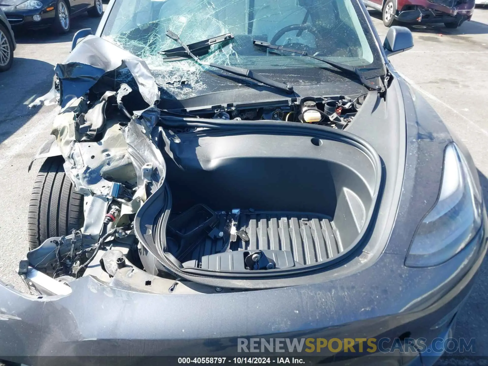 10 Фотография поврежденного автомобиля 5YJ3E1EA8NF357943 TESLA MODEL 3 2022