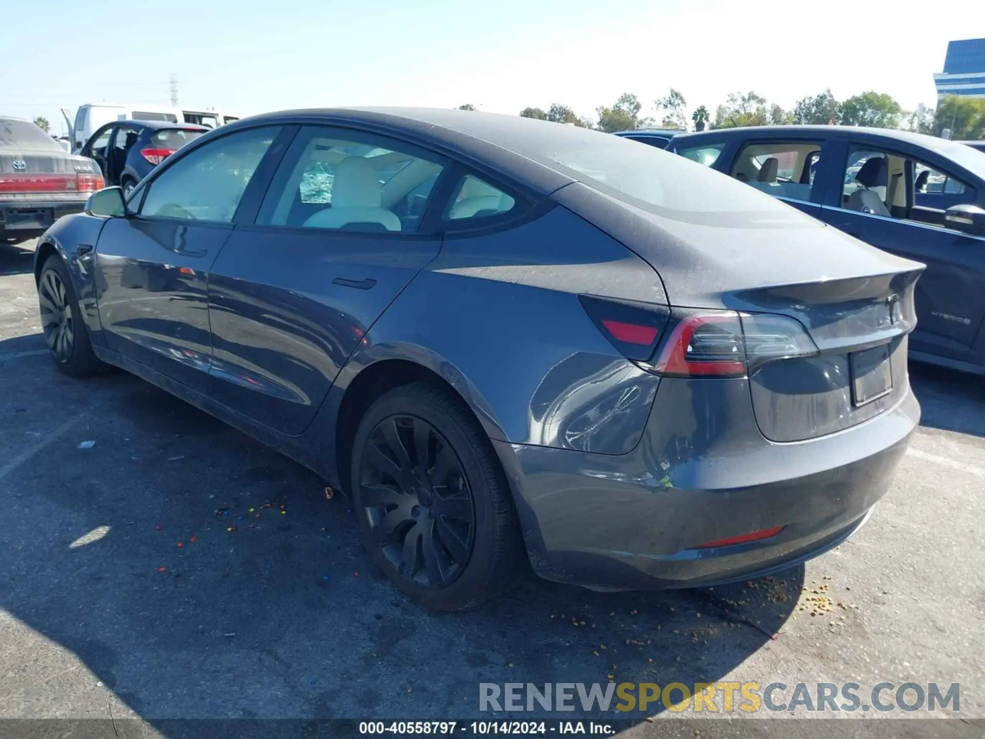 3 Фотография поврежденного автомобиля 5YJ3E1EA8NF357943 TESLA MODEL 3 2022