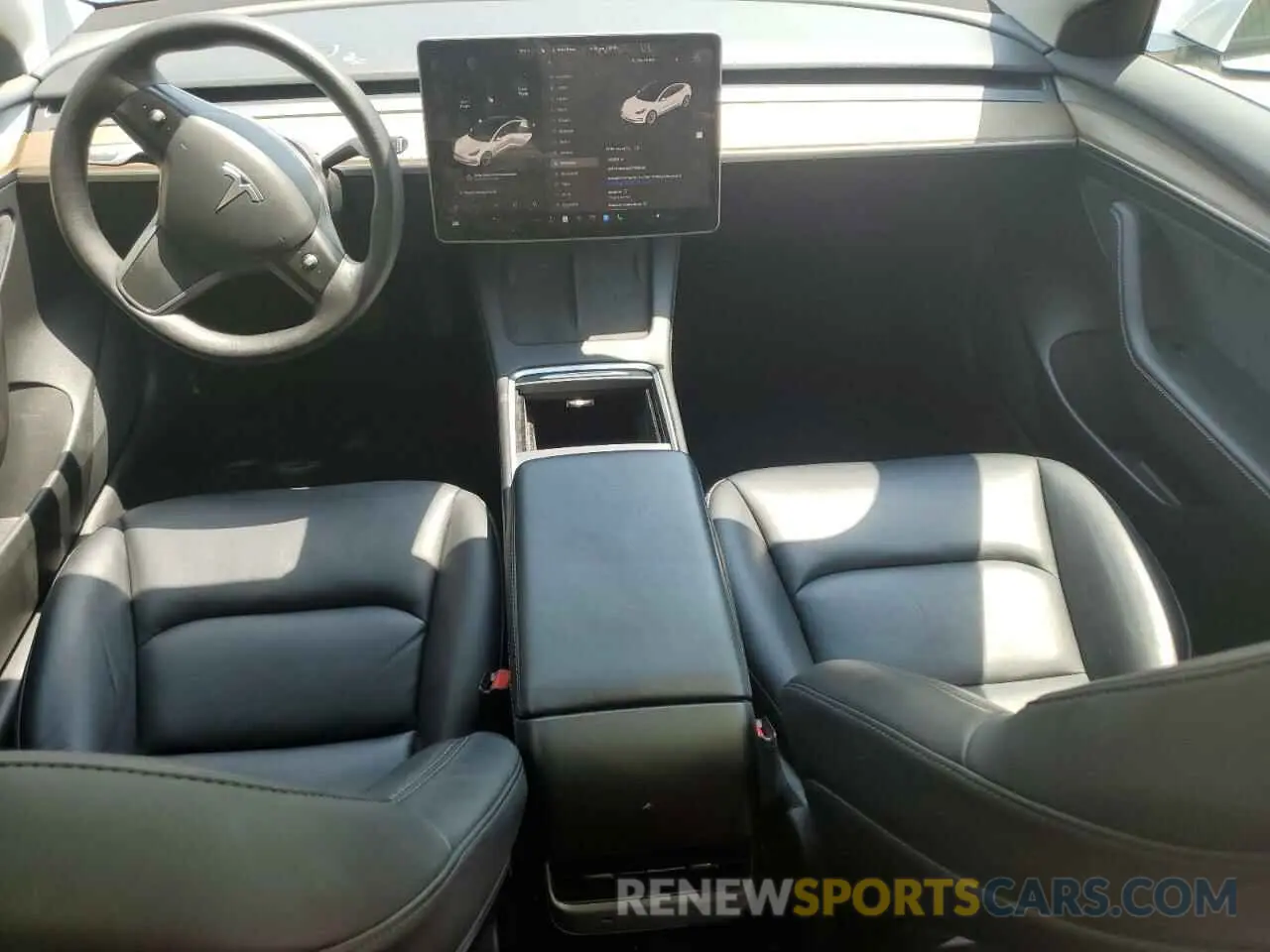 8 Photograph of a damaged car 5YJ3E1EA8NF368439 TESLA MODEL 3 2022