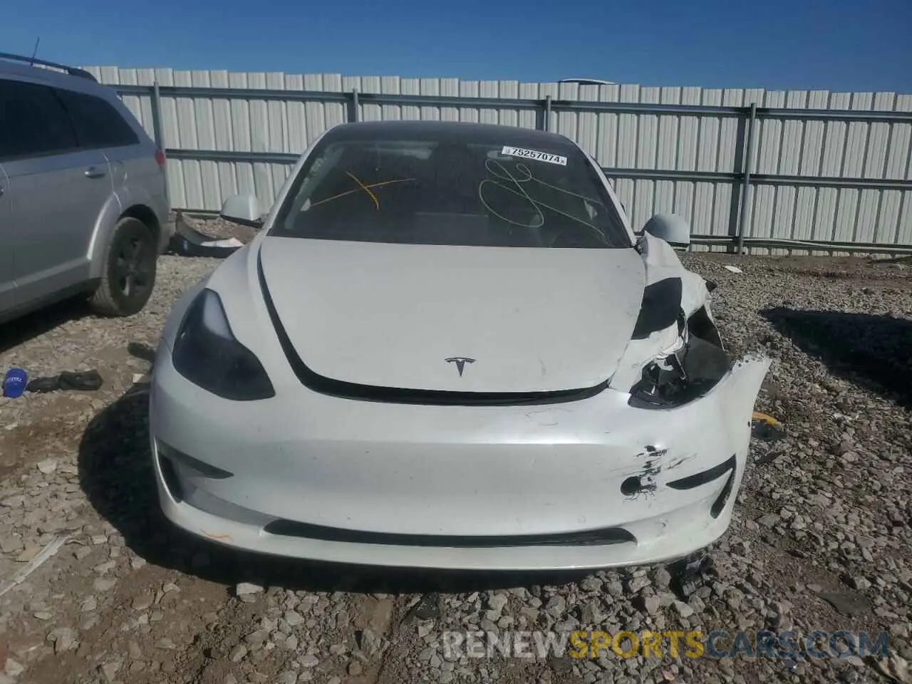 5 Фотография поврежденного автомобиля 5YJ3E1EA8NF373737 TESLA MODEL 3 2022
