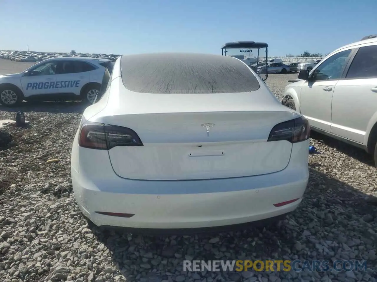 6 Фотография поврежденного автомобиля 5YJ3E1EA8NF373737 TESLA MODEL 3 2022