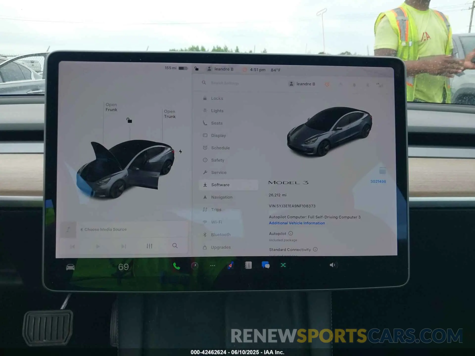 17 Photograph of a damaged car 5YJ3E1EA9NF108373 TESLA MODEL 3 2022