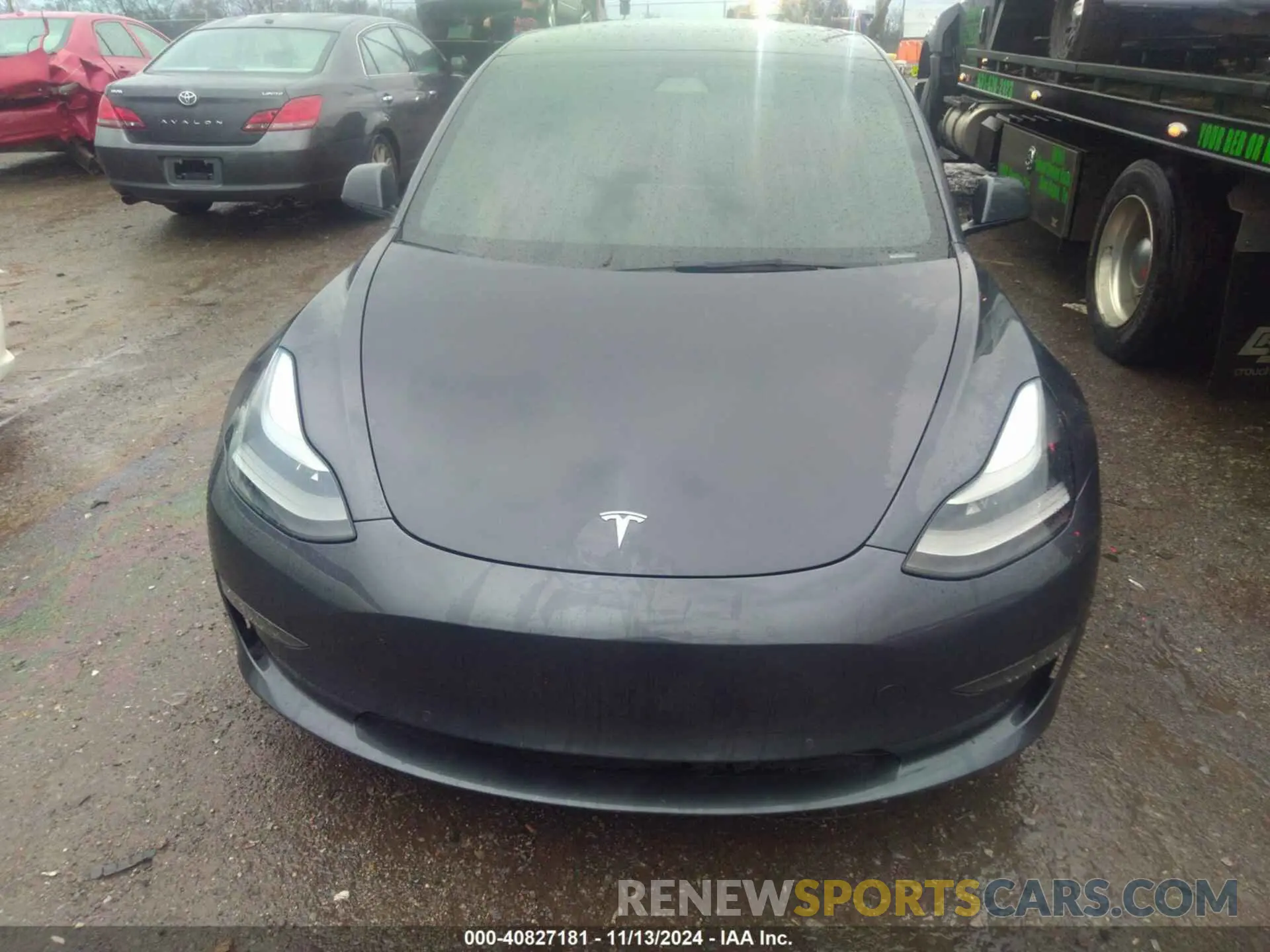 11 Фотография поврежденного автомобиля 5YJ3E1EA9NF116828 TESLA MODEL 3 2022