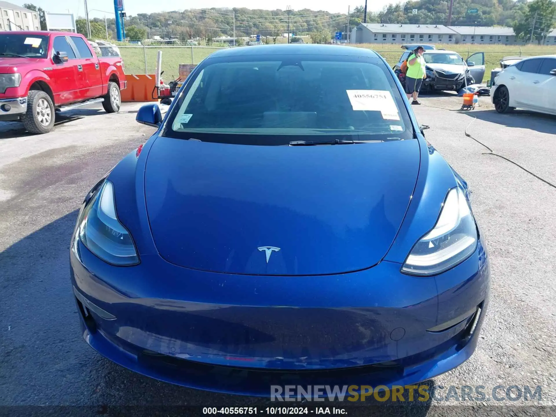 12 Фотография поврежденного автомобиля 5YJ3E1EA9NF185227 TESLA MODEL 3 2022